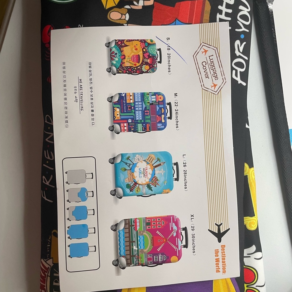 Friends Luggage Cover Set